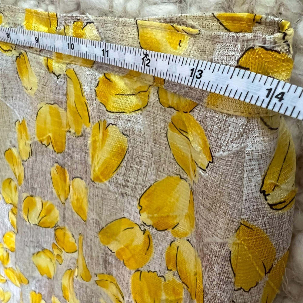 Vintage chiffon skirt - Picture 4 of 5